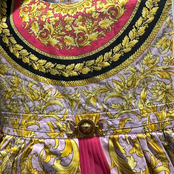 Versace Barocco kids dress - Picture 8 of 8